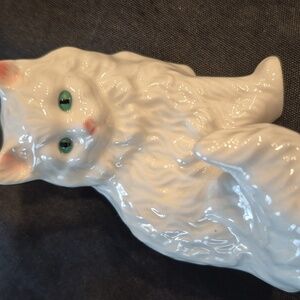 Vintage Goebel Mitzi White Persian Cat Figurine